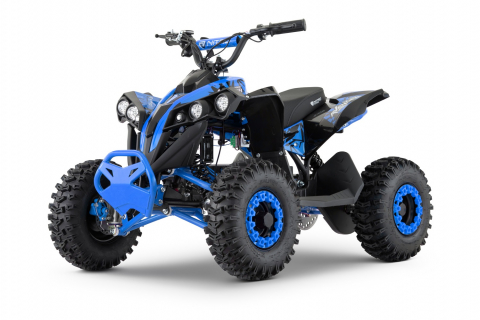ATV & UTV Electrice - ATV electric NITRO Eco Avenger XXL 1200W 48V cu 3 viteza 6 inch Snowy tyres, albastru
