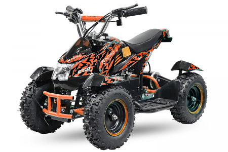 ATV & UTV Electrice - ATV electric NITRO ECO Cobra 800W 36V cu 3 Viteze #Portocaliu