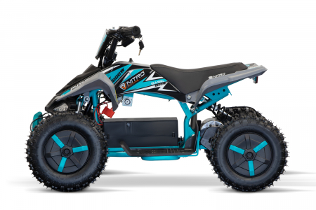 ATV electric NITRO ECO Python 1000W 36V cu 3 Viteze, culoare Light Blue [17]