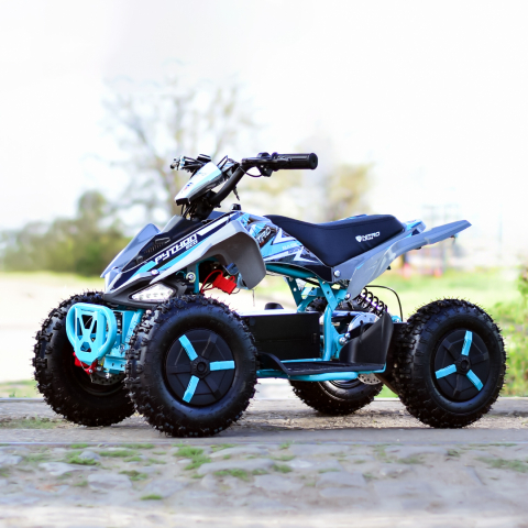 ATV electric NITRO ECO Python 1000W 36V cu 3 Viteze, culoare Light Blue [4]