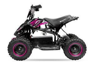 ATV & UTV Electrice - ATV electric NITRO ECO Python 800W 36V cu 3 Viteze #Roz