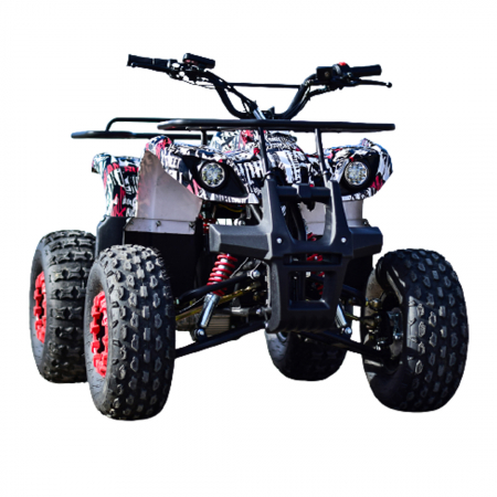 ATV & UTV Electrice - ATV electric NITRO Eco Toronto 1000W 48V 20Ah cu DIFERENTIAL #Alb