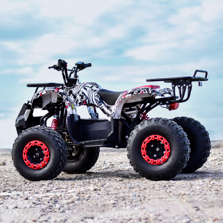 ATV electric NITRO Eco Toronto 1000W 48V 20Ah cu DIFERENTIAL #Alb [5]