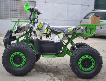ATV electric NITRO Eco Toronto 1000W 48V 20Ah cu DIFERENTIAL #Verde [3]