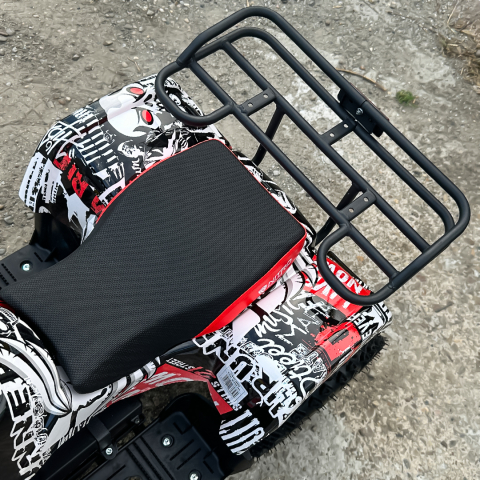 ATV electric NITRO Torino Quad 1000W 48V cu anvelope 13x4.10-6, grafiti white [13]