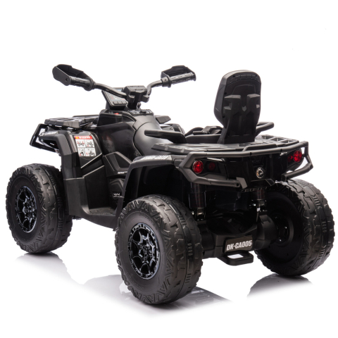 ATV electric pentru 2 copii Can Am Outlender 800W 24V Bombardier, culoare neagra [5]