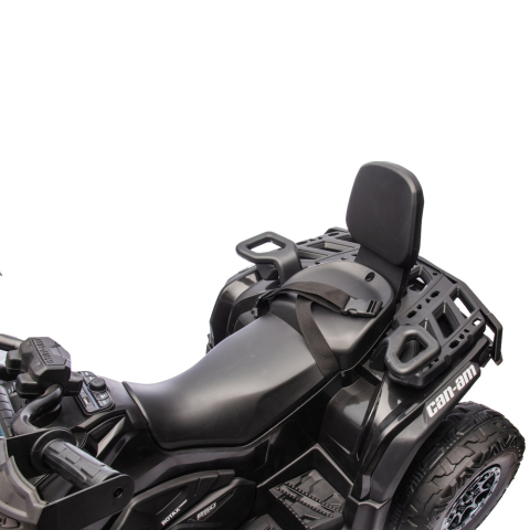 ATV electric pentru 2 copii Can Am Outlender 800W 24V Bombardier, culoare neagra [8]