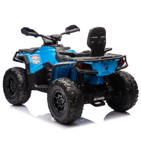 ATV electric pentru 2 copii Can Am Outlender 800W 24V Bombardier, culoare albastra [5]