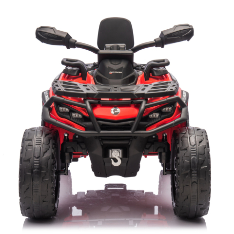 ATV electric pentru 2 copii Can Am Outlender 800W 24V Bombardier, culoare rosie [2]