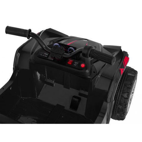 ATV electric pentru copii 2-6 ani, Kinderauto FarmQuad 6x6, 180W, 12V 14AH, roti EVA, culoare neagra [13]