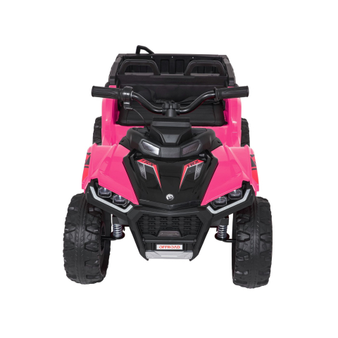 ATV electric pentru copii 2-6 ani, Kinderauto FarmQuad 6x6, 180W, 12V 14AH, roti EVA, culoare roz [11]