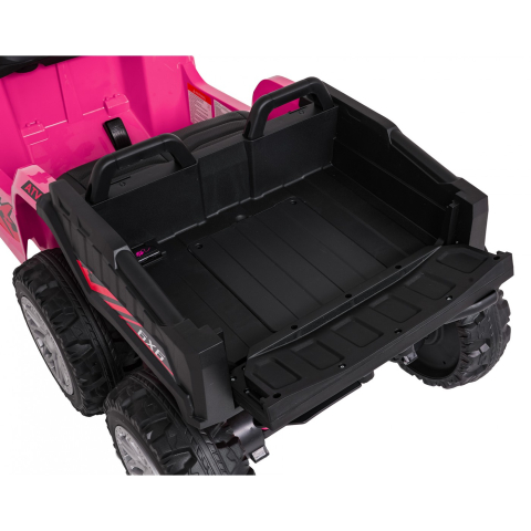 ATV electric pentru copii 2-6 ani, Kinderauto FarmQuad 6x6, 180W, 12V 14AH, roti EVA, culoare roz [20]