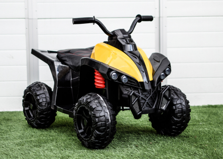 Atv electric pentru copii 2-5 ani Kinderauto Wolf 70W , galben [1]