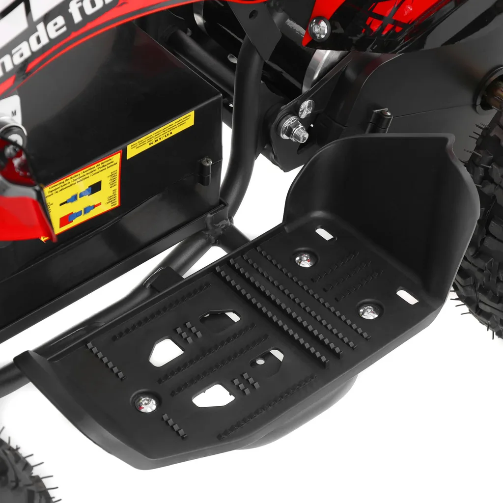 ATV electric pentru copii Kinder ECORaptor, rosu [8]