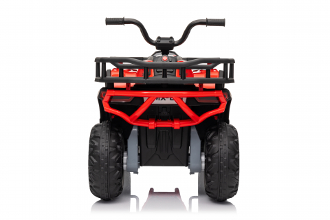 ATV electric pentru copii, Mini DESERT 120W 12V, telecomanda inclusa, music player, rosu [4]