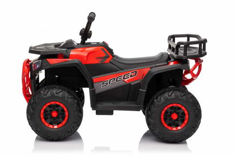 ATV electric pentru copii, Mini DESERT 120W 12V, telecomanda inclusa, music player, rosu [2]