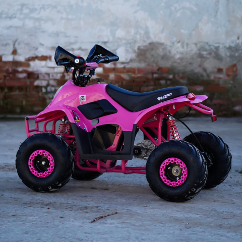 ATV electric pentru copii ECO Bigfoot 800W, 36V, roz [7]