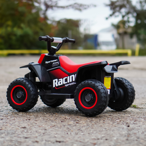 ATV electric pentru copii, Kinderauto CUBA 35W 6V cu telecomanda inclusa, neagra [6]