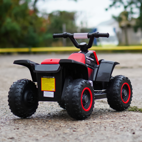 ATV electric pentru copii, Kinderauto CUBA 35W 6V cu telecomanda inclusa, neagra [5]