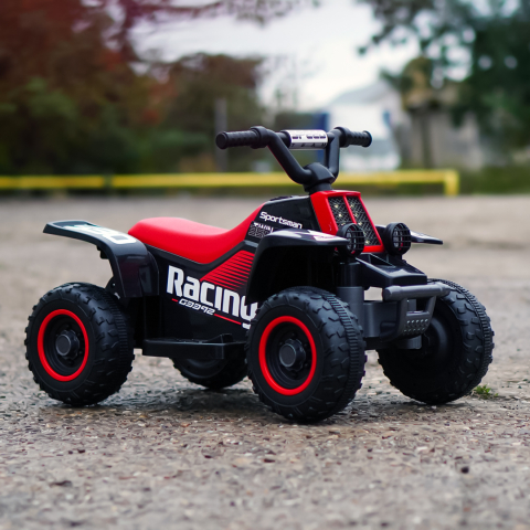 ATV electric pentru copii, Kinderauto CUBA 35W 6V cu telecomanda inclusa, neagra [3]