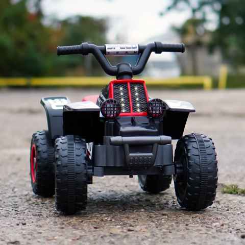 ATV electric pentru copii, Kinderauto CUBA 35W 6V cu telecomanda inclusa, neagra [2]