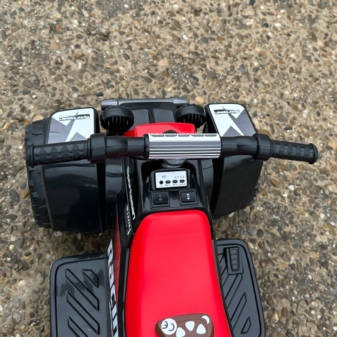 ATV electric pentru copii, Kinderauto CUBA 35W 6V cu telecomanda inclusa, neagra [11]