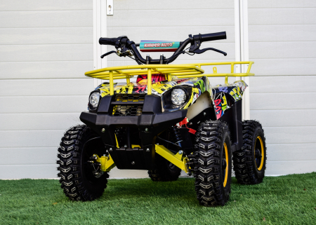 ATV electric pentru copii Kinderauto ECO Torino Cross, 1000W putere, 36V #Graffiti [1]