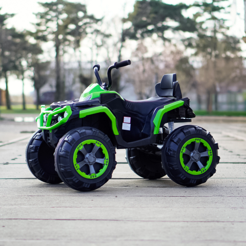 Mini ATV electric pentru copii, Off-Road, verde [4]