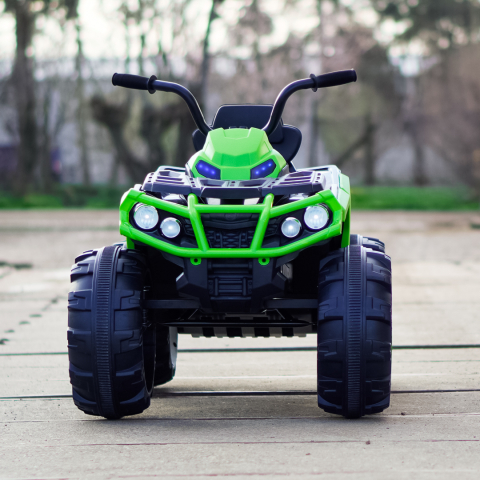 Mini ATV electric pentru copii, Off-Road, verde [2]