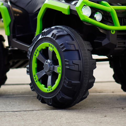 Mini ATV electric pentru copii, Off-Road, verde [10]