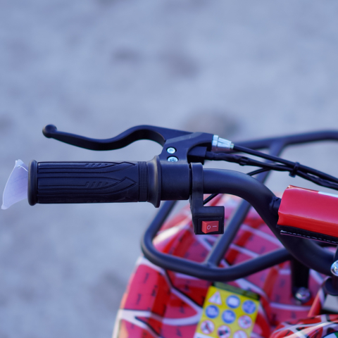 ATV electric pentru copii Kinderauto RedSpider Quad 1000W 36V 12Ah, culoare rosie [13]