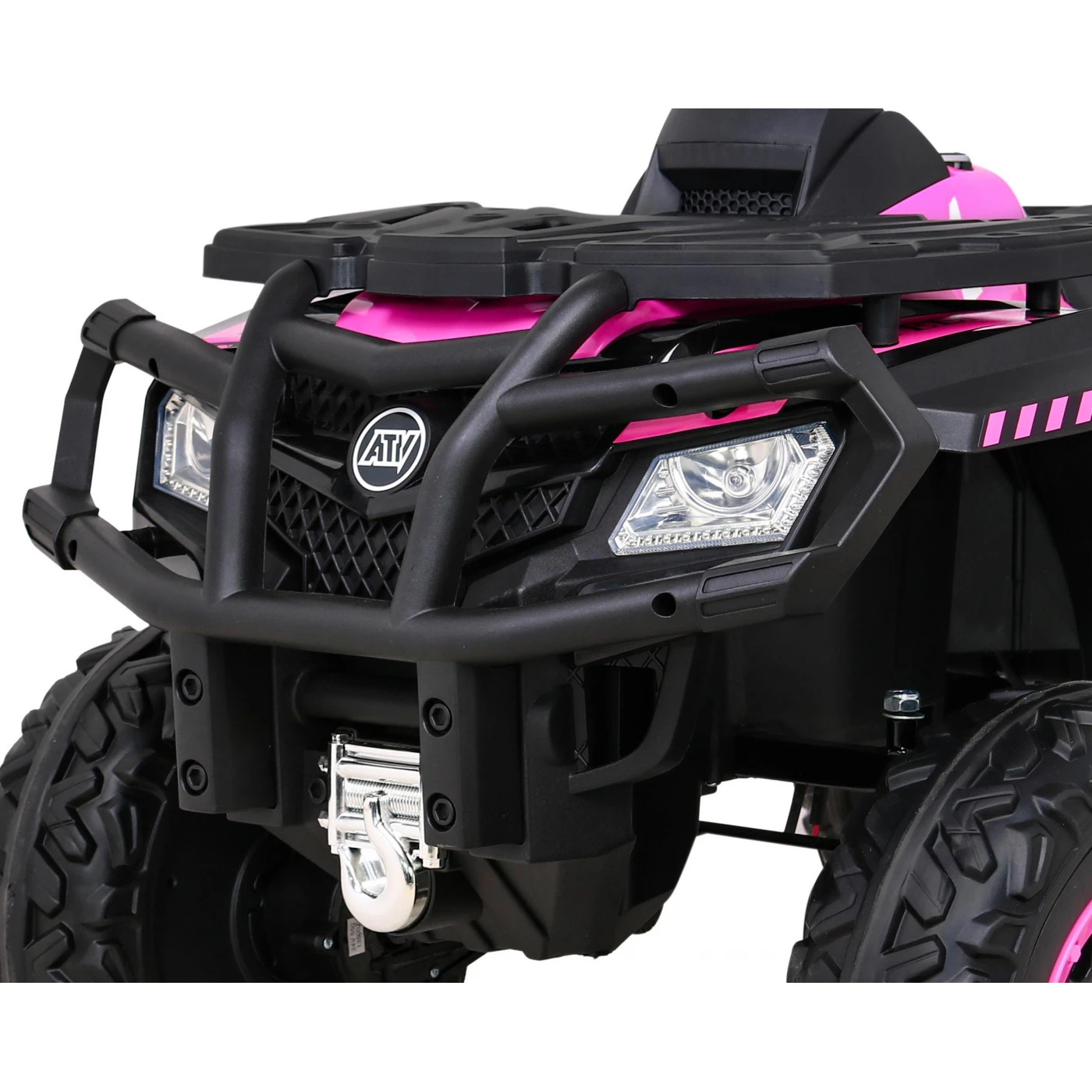 ATV electric pentru fetite Kinderauto XT-Speed 180W 24V Premium, culoare Roz [18]
