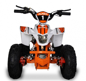 ATV electric pentru copii KXD Maddox M1 800W 36V #Portocaliu [4]