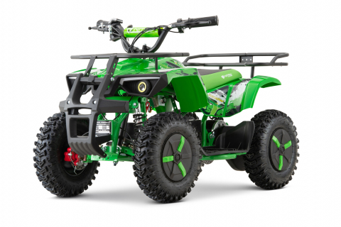 ATV & UTV Electrice - ATV electric pentru copii NITRO Dusty 1000W 36V Snowy tyres, culoare verde