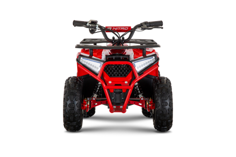 ATV electric pentru copii NITRO Nerino 1200W 48V BTF2 Tyre, culoare rosie [4]