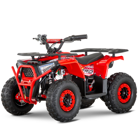 Produse in stoc - ATV electric pentru copii 4-9 ani, NITRO Nerino, 1200W, 48V, BTF2 Tyre, rosu