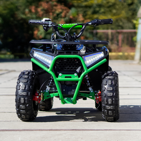 ATV electric pentru copii NITRO Nerino 1200W 48V BTF2 Tyre, culoare verde [2]