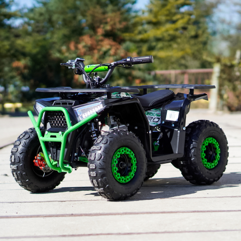 ATV electric pentru copii NITRO Nerino 1200W 48V BTF2 Tyre, culoare verde [11]