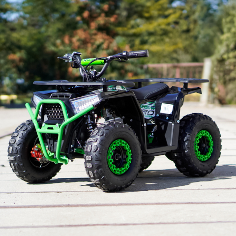ATV electric pentru copii NITRO Nerino 1200W 48V BTF2 Tyre, culoare verde [10]