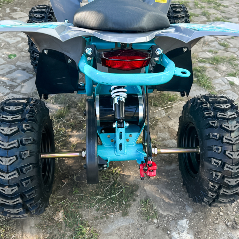 ATV electric pentru copii NITRO Replay Sport 1200W 48V Snowy Tyre XL, Albastru [13]