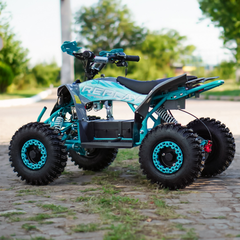 ATV electric pentru copii NITRO Replay Sport 1200W 48V Snowy Tyre XL, Albastru [5]