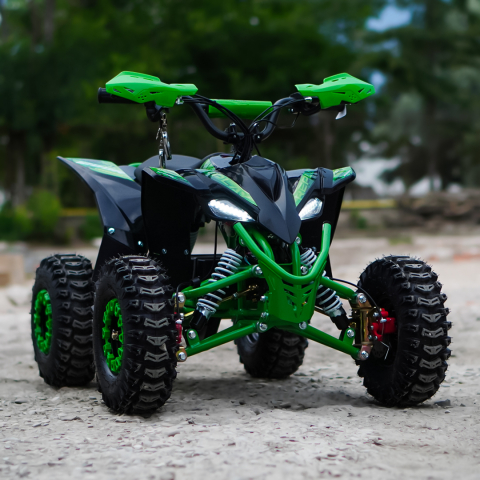 ATV electric pentru copii NITRO Replay Sport 1200W 48V Snowy Tyre XL, Verde [1]