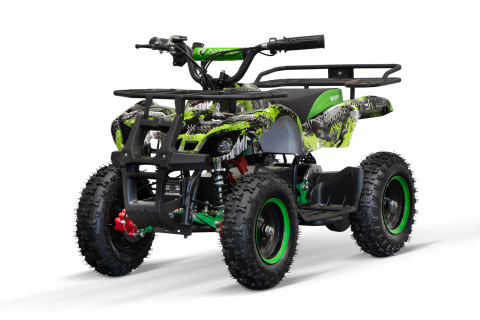 ATV & UTV Electrice - ATV electric pentru copii NITRO Torino Quad 1000W 36V 12Ah, culoare Verde