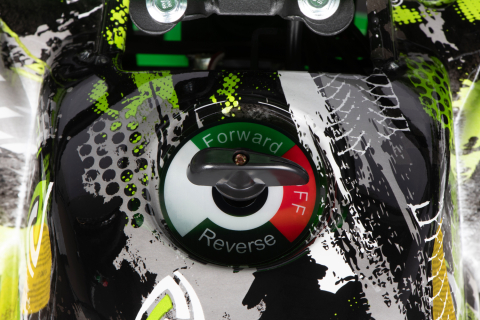 ATV electric pentru copii NITRO Torino Quad 1000W 36V 12Ah, Snowy tyres, grafiti green [12]