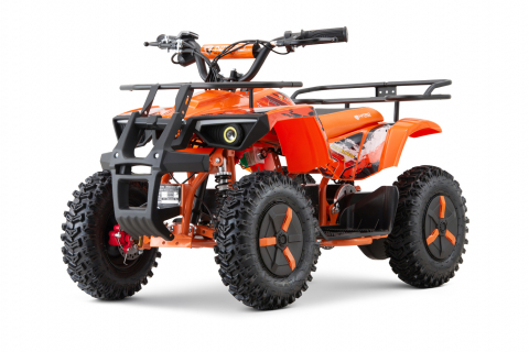 ATV & UTV Electrice - ATV electric pentru copii NITRO Dusty 1000W 36V Snowy tyres, culoare Portocaliu
