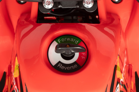 ATV electric pentru copii NITRO Torino Quad 1000W 36V, Snowy tyres, Rosu [7]