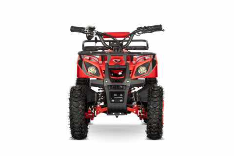 ATV electric pentru copii NITRO Torino Quad 1000W 36V, Snowy tyres, Rosu [4]