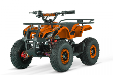ATV & UTV Electrice - ATV electric pentru copii NITRO Torino Quad 1000W 48V Big Tyre, culoare Portocaliu