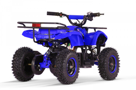 ATV electric pentru copii NITRO Torino Quad 1000W 48V cu anvelope 13x4.10-6, culoare Albastru [1]