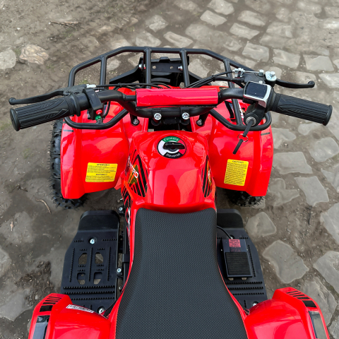 ATV electric pentru copii NITRO Torino Quad 1000W 48V, culoare Rosie [14]